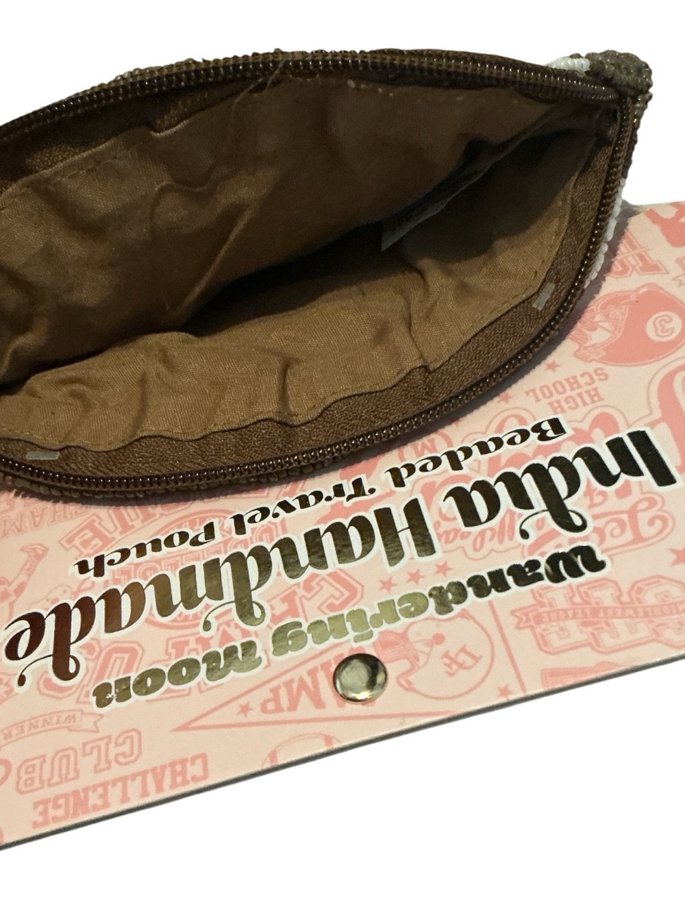 BeadedFootball travel pouch 🏈🏈🏈🏈🏈 - Picture 3 of 4